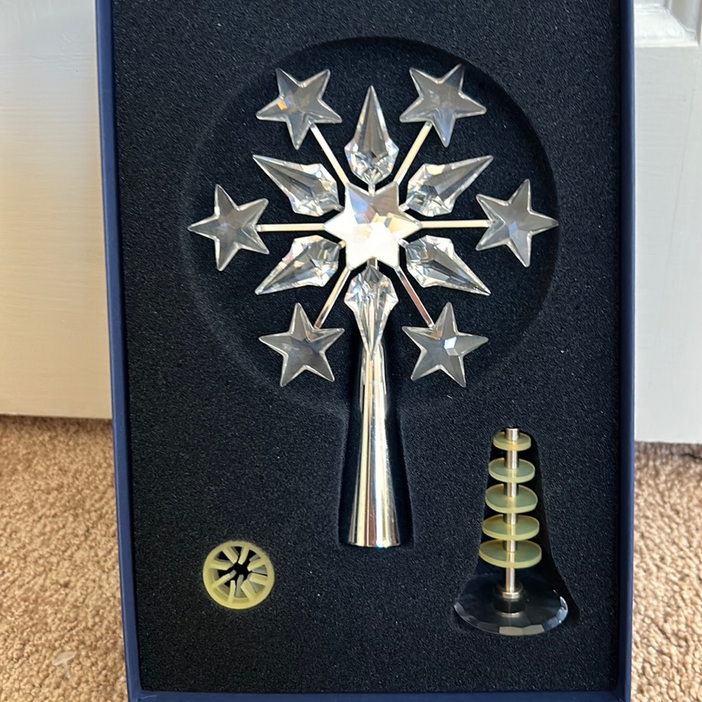 Swarovski tree topper